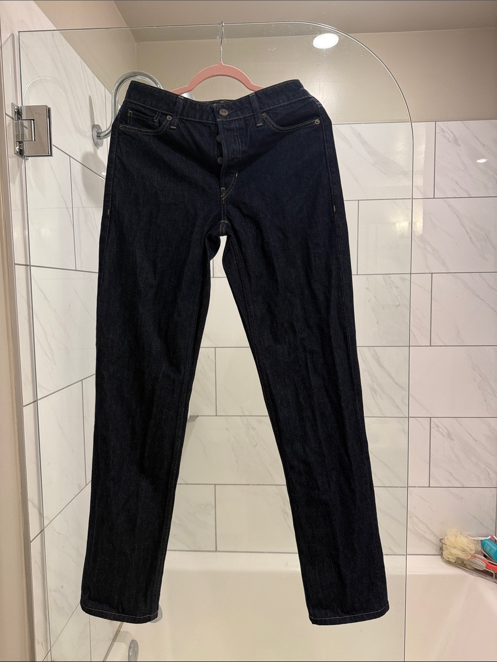 Banana Republic Dark Indigo Straight-Leg Jeans